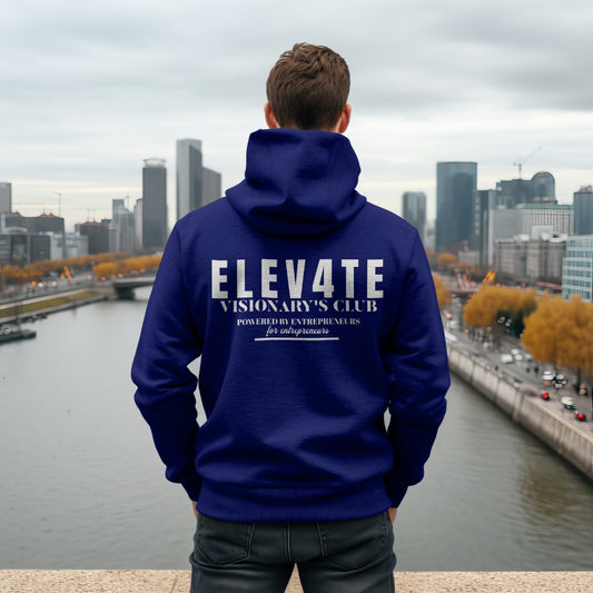 VISIONARY'S CLUB HOODIE NAVY BLUE